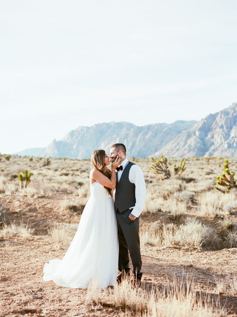 Red Rock Las Vegas Adventure Elopement Photography by Heather Anderson Photography