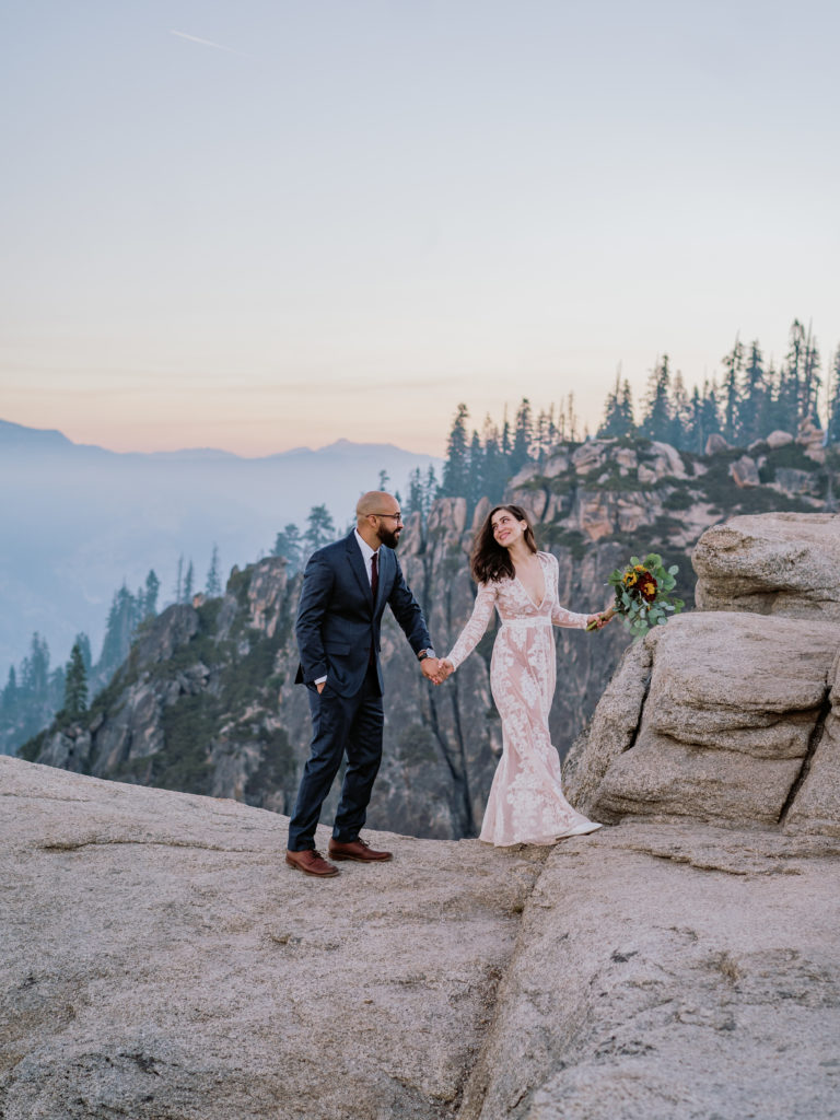 Yosemite elopement photo