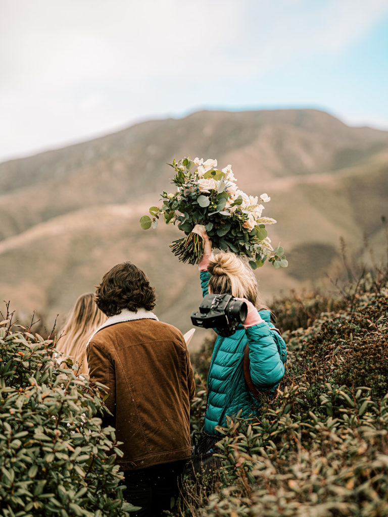 Big Sur in California fall elopement
